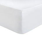 Σεντόνι με Λάστιχο Πουά Cannon Imperial 180X200+40 White