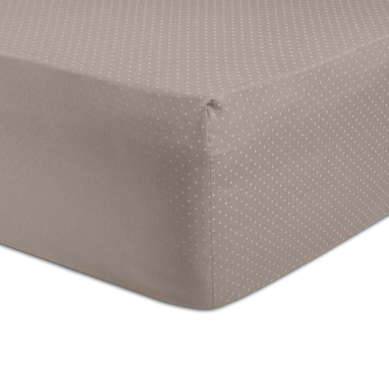 Σεντόνι με Λάστιχο Πουά Cannon Imperial 180X200+40 Linen