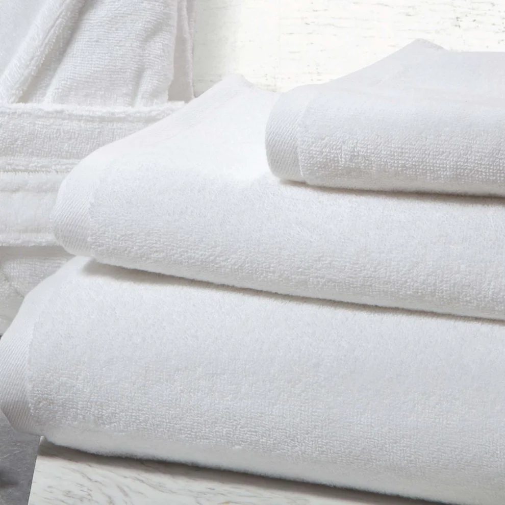 Πετσέτα Κομμωτηρίου Αιγαίον 570gsm 50X100 White