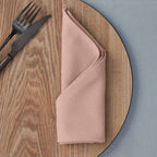 Σετ 2τμχ Πετσέτες Φαγητού Ηauz 33X33 Powder Pink