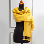 Πασμίνα Μονόχρωμη Αιγαίον Yellow