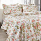 Σετ Παπλωματοθήκη Βαμβακερή Cannon Cotton Fresh 170X250 April Bloom