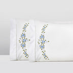 Σετ Μαξιλαροθήκες Αιγαίον με Κέντημα 50X70 Iacinthos