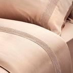 Σετ Παπλωματοθήκη 3τμχ Hauz Vegan Silk 230X250 Dusty Pink