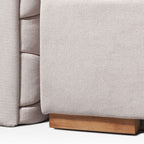 Κρεβάτι με Κεφαλάρι και Αποθηκευτικό Χώρο Hauz Hesperia Cotton Bar Pink 180X200