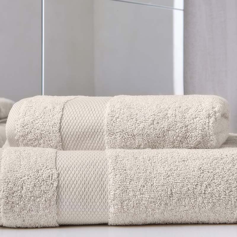 Πετσέτα Χεριών Αιγαίον Nua Cotton Antibacterial 50X90 Sand