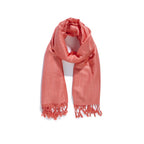 Πασμίνα Μονόχρωμη Αιγαίον Coral