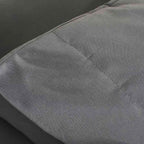 Σετ Σεντόνια με Λάστιχο Cannon Stonewashed 160X200+35 Dark Grey