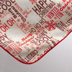 Ράνερ Τραπεζιού Χριστουγεννιάτικο D308 50X150 Red