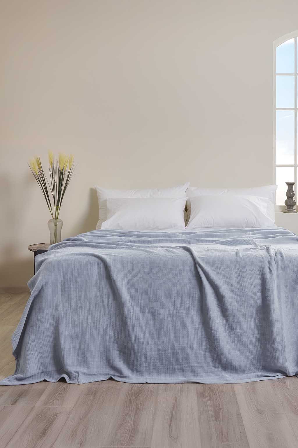 Κουβέρτα Αιγαίον Super Soft 180X240 Denim