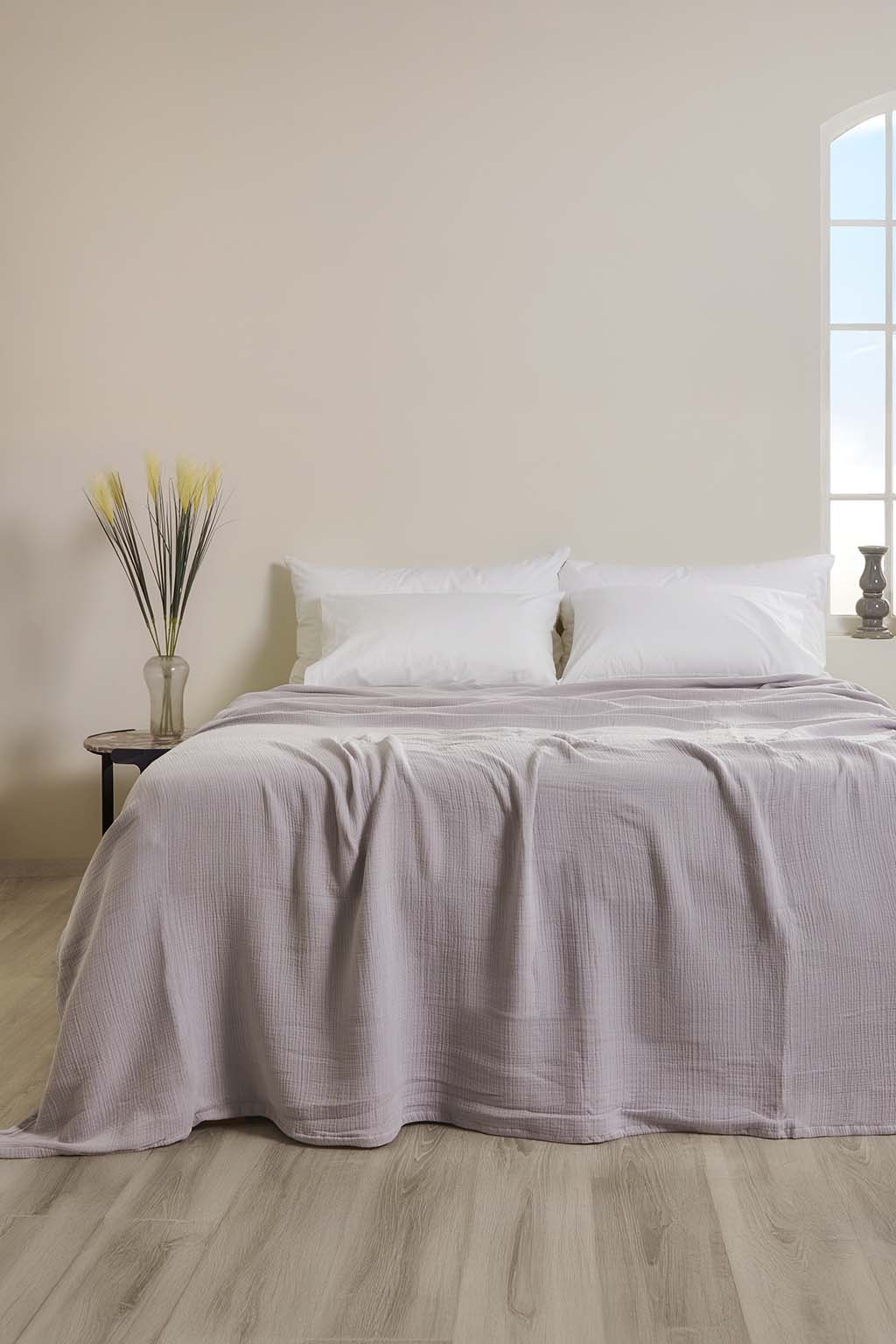 Κουβέρτα Αιγαίον Super Soft 180X240 Cement