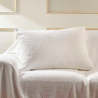 Διακοσμητική Μαξιλαροθήκη Waverly Lamb 57X80 White