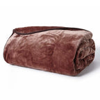 Κουβέρτα Αιγαίον Cloudy 160X220 Nutmeg