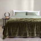 Κουβέρτα Αιγαίον Cloudy 220X240 Green