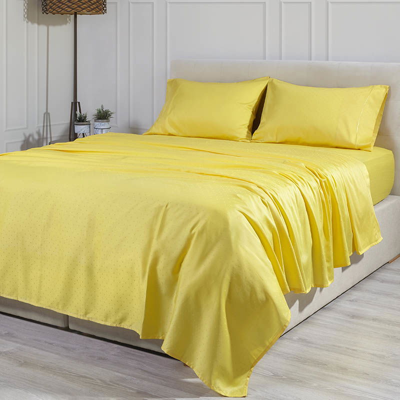 Σεντόνι Cannon Imperial Dobby 250X290 Lemon Drop