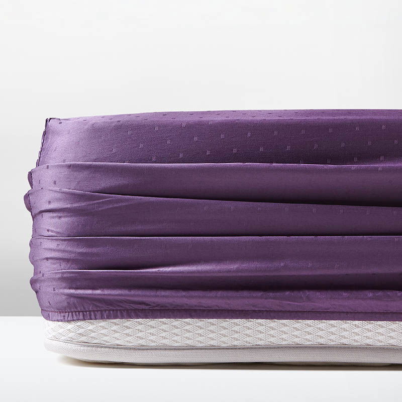 Σεντόνι με Λάστιχο Cannon Imperial Dobby 100X200+40 Grape Jam