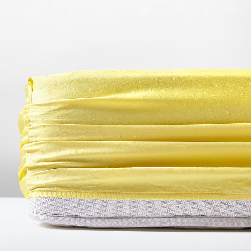 Σεντόνι με Λάστιχο Cannon Imperial Dobby 120X200+40 Lemon Drop