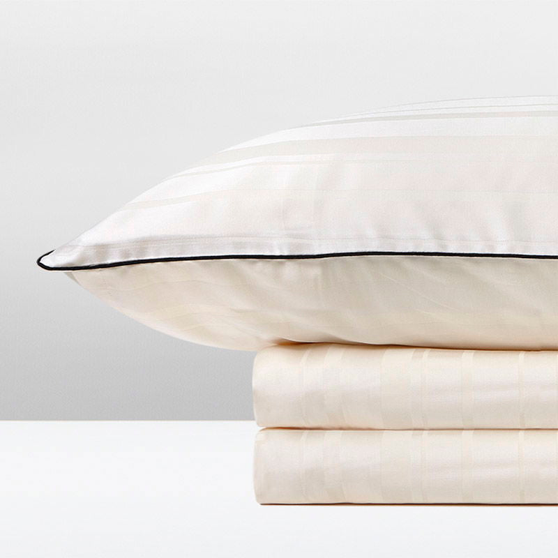 Σετ Σεντόνια Hauz Limited Edition Stripe 160X200+40 Pearl