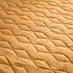 Μονόχρωμο Κουβερλί Chenille Πειραϊκή Πατραϊκή 230X250 Pumpkin