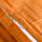 Φανελένια Παπλωματοθήκη Πειραϊκή Πατραϊκή 170X250 Orange Ochre