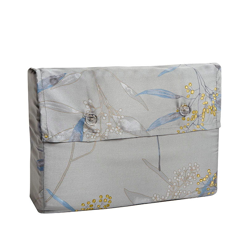 Σετ 2τμχ Εμπριμέ Μαξιλαροθήκες Charisma Tencel 52X78 Sapphire Garden
