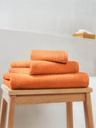 Σετ Πετσέτες Μπάνιου 3τμχ 440gsm 30X30+50X90+65X130 Orange Ochre