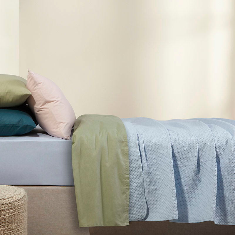 Κουβερλί Cannon Honeycomb 160X230 Powder Blue