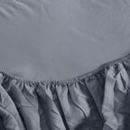 Σετ Σεντόνια με Λάστιχο Cannon Stonewashed 100X200+35 Blue