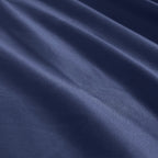 Σετ Σεντόνια με Λάστιχο Cannon Stonewashed 100X200+35 Navy Peony