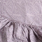 Σετ Σεντόνια με Λάστιχο Cannon Cotton Fresh Printed 100X200+33 Grey ridge