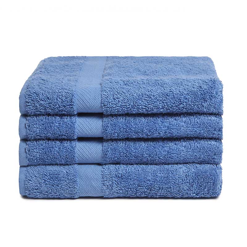 Πετσέτα Μπλε Classic Cotton Bed & Bath 50X100 Blue