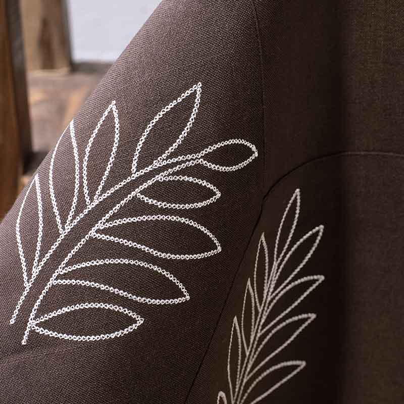 Τετράγωνο Τραπεζομάντηλο Αιγαίον Leaf 2102 Brown