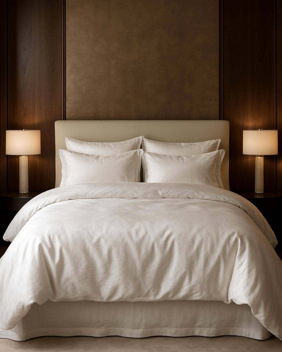 Σεντόνια Σετ Cinnamons 600TC White