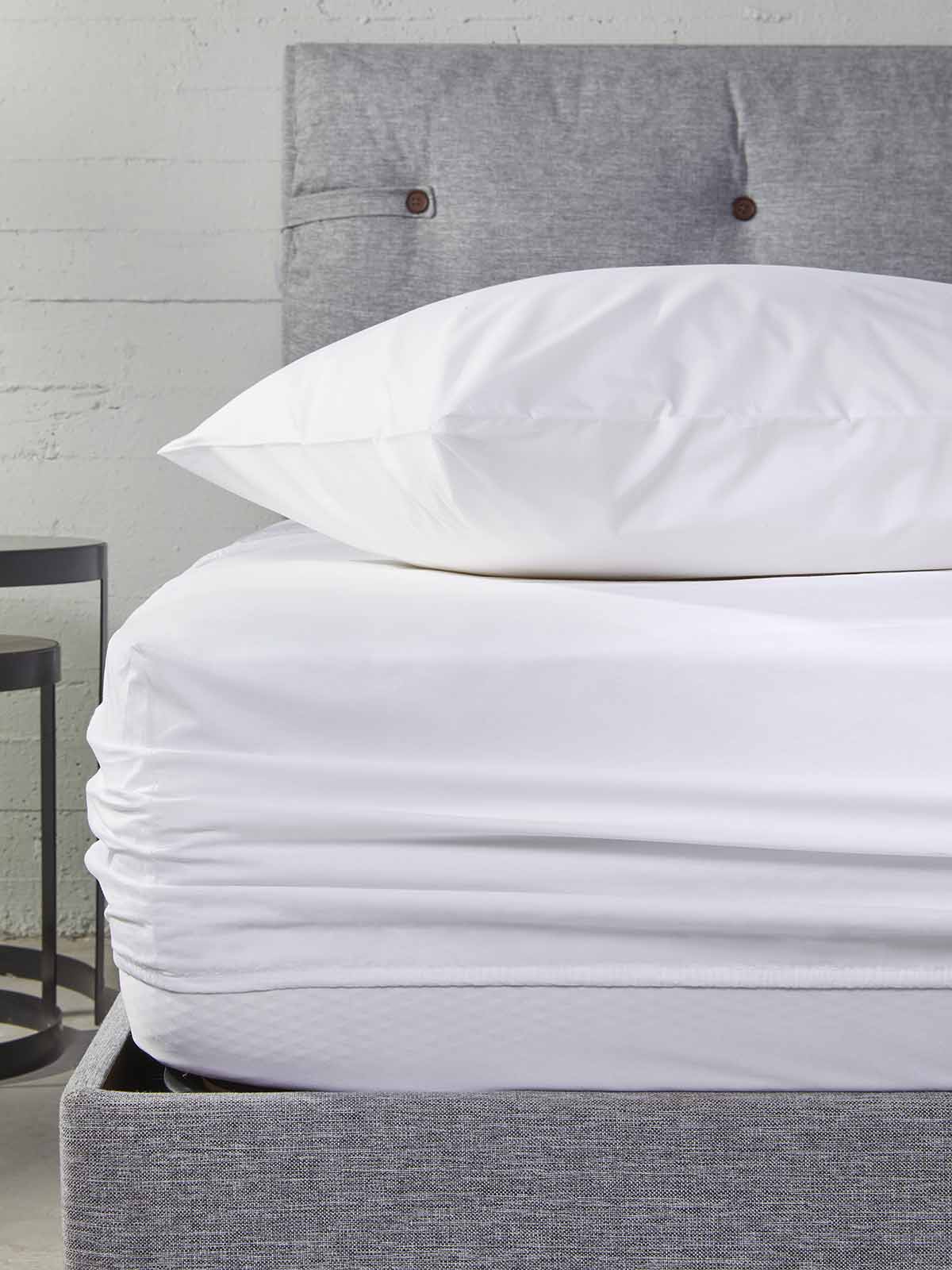 Σεντόνι με Λάστιχο Cannon Imperial 200TC 100X200+40 White