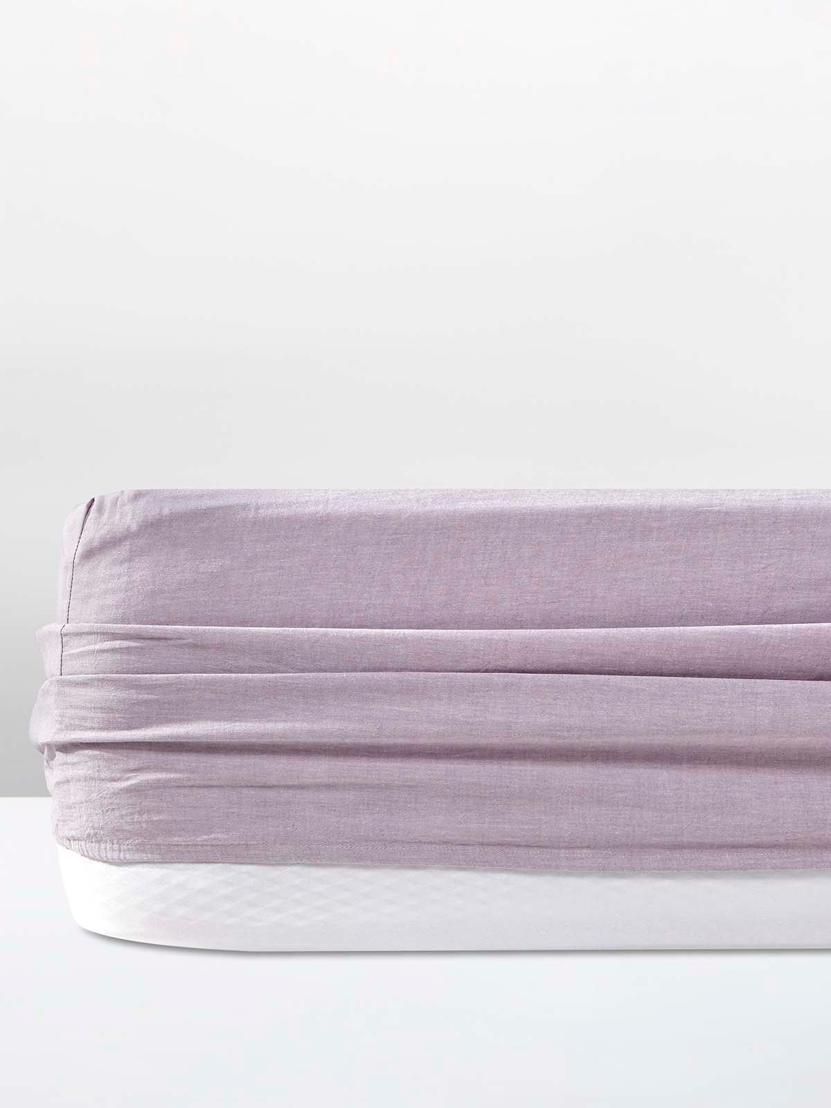 Σεντόνι Αιγαίον Non Iron με λάστιχο 160X200+40 Heather Rose