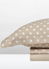 Σετ Σεντόνια Royal Sateen Signature Dots 240X260 Beige