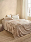 Σετ Σεντόνια Royal Sateen Signature Dots 240X260 Beige