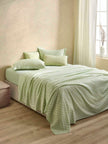 Σετ Σεντόνια Royal Sateen Signature Dots 240X260 Pistachio