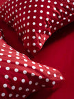 Σετ Σεντόνια Royal Sateen Signature Dots 240X260 Red