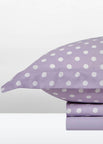 Σετ Σεντόνια Royal Sateen Signature Dots 240X260 Lilac