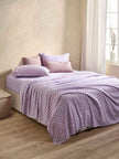 Σετ Σεντόνια Royal Sateen Signature Dots 240X260 Lilac