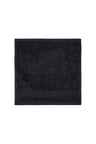 Σετ 8 πετσέτες επισκεπτών Homelovers Organic 30X30 Veniche Charcoal Grey