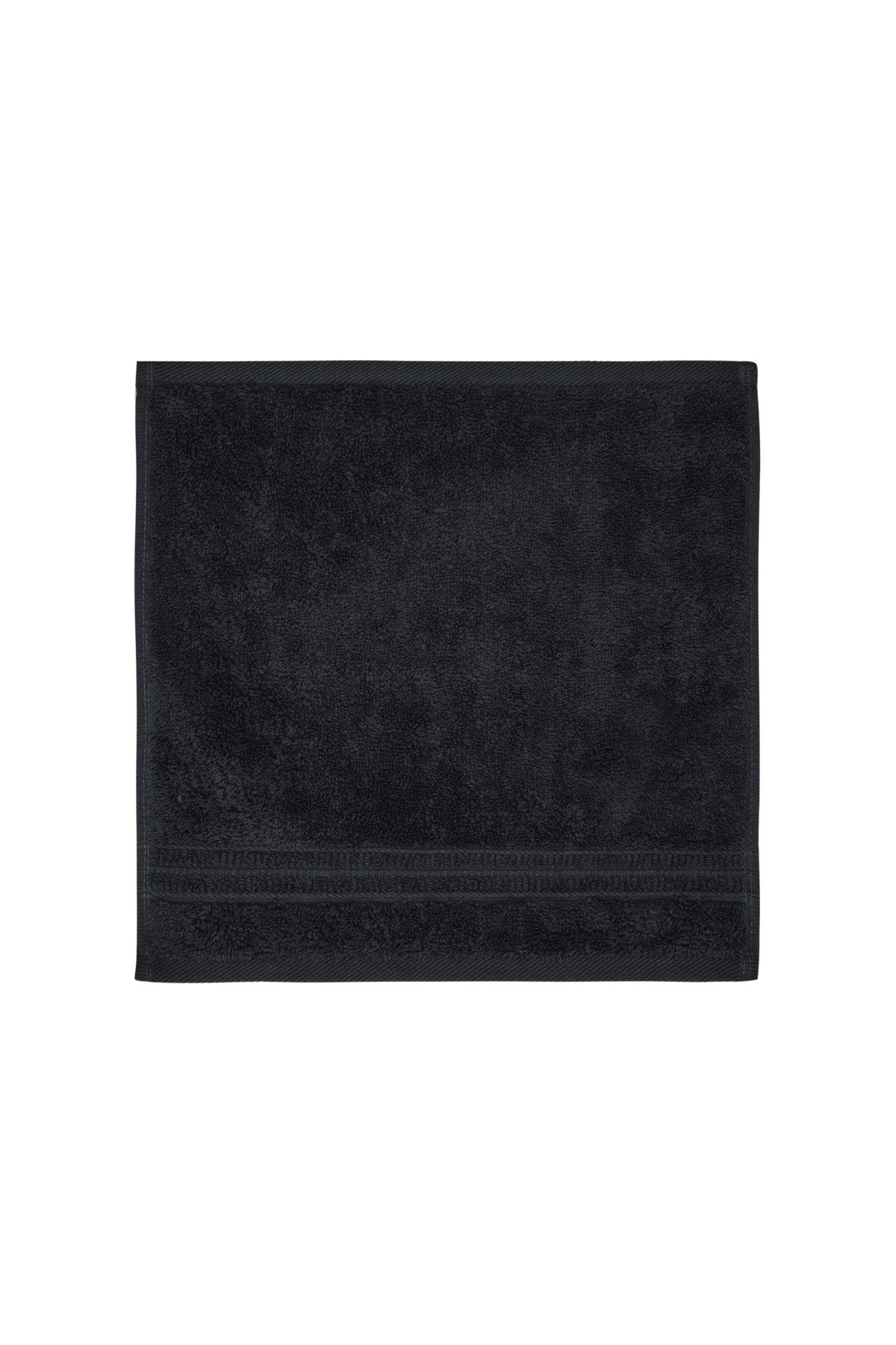 Σετ 8 πετσέτες επισκεπτών Homelovers Organic 30X30 Veniche Charcoal Grey