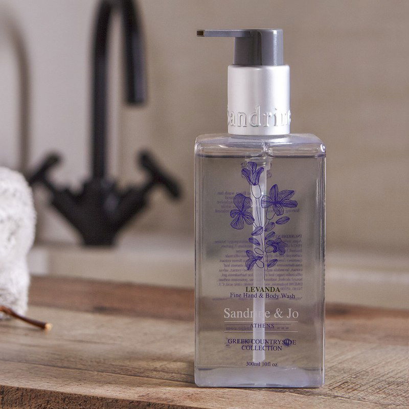 Αφρόλουτρο Σώματος Sandrine&Jo 300ml Λεβάντα