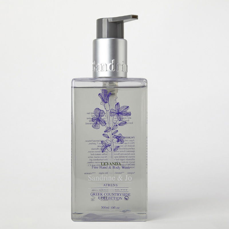 Αφρόλουτρο Σώματος Sandrine&Jo 300ml Λεβάντα