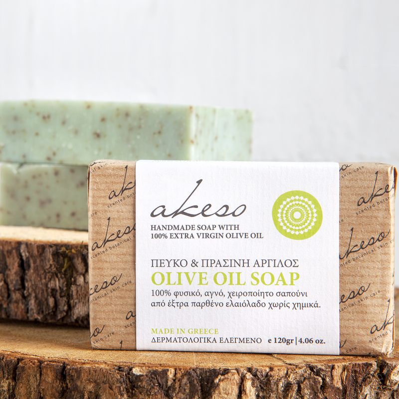 Φυσικό Σαπούνι Χειροποίητο Akeso 120gr ONE SIZE Pine