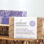 Φυσικό Σαπούνι Χειροποίητο Akeso 120gr ONE SIZE Lavander