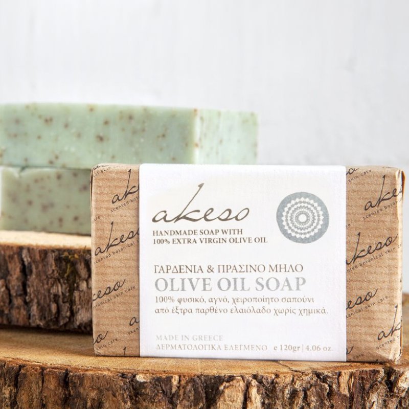 Φυσικό Σαπούνι Χειροποίητο Akeso 120gr ONE SIZE Gardenia