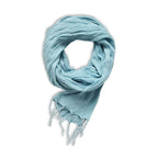 Φουλάρι με Κρόσσια Charisma 55X200 / Turquoise