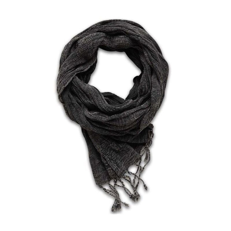 Φουλάρι με Κρόσσια Charisma 55X200 / Anthracite